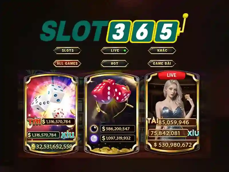 Trò chơi nổi bật tại Slot365\n